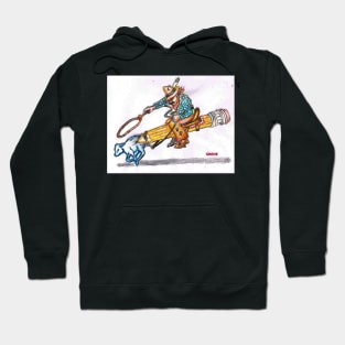 Pencil Calf Roping Hoodie